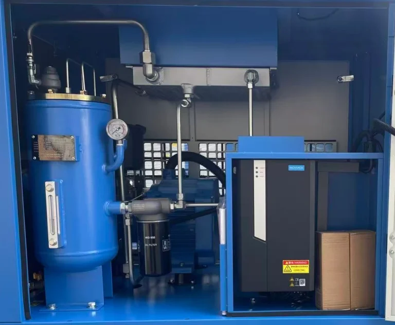 INOVANCE inverter / SZG internal component layout.